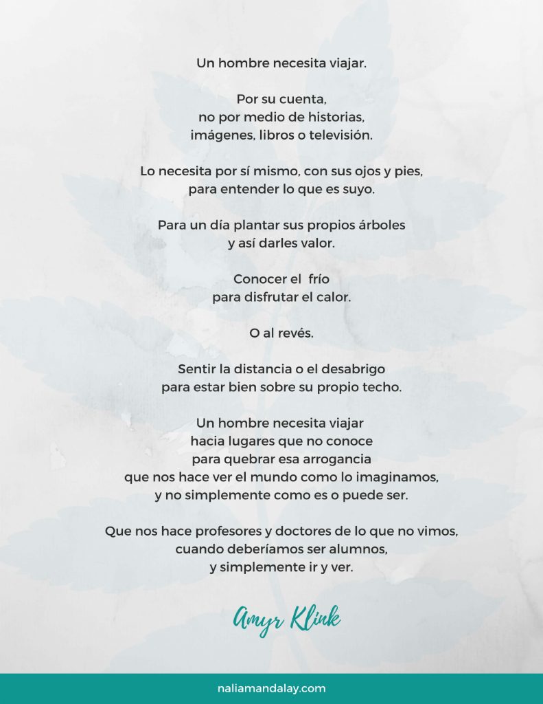 Amyr Klink Un hombre necesita viajar