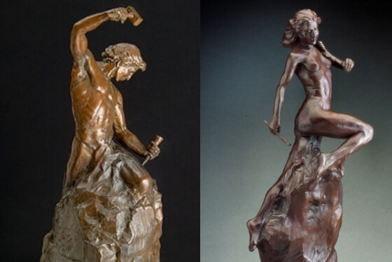 27-escultura-self made man and woman
